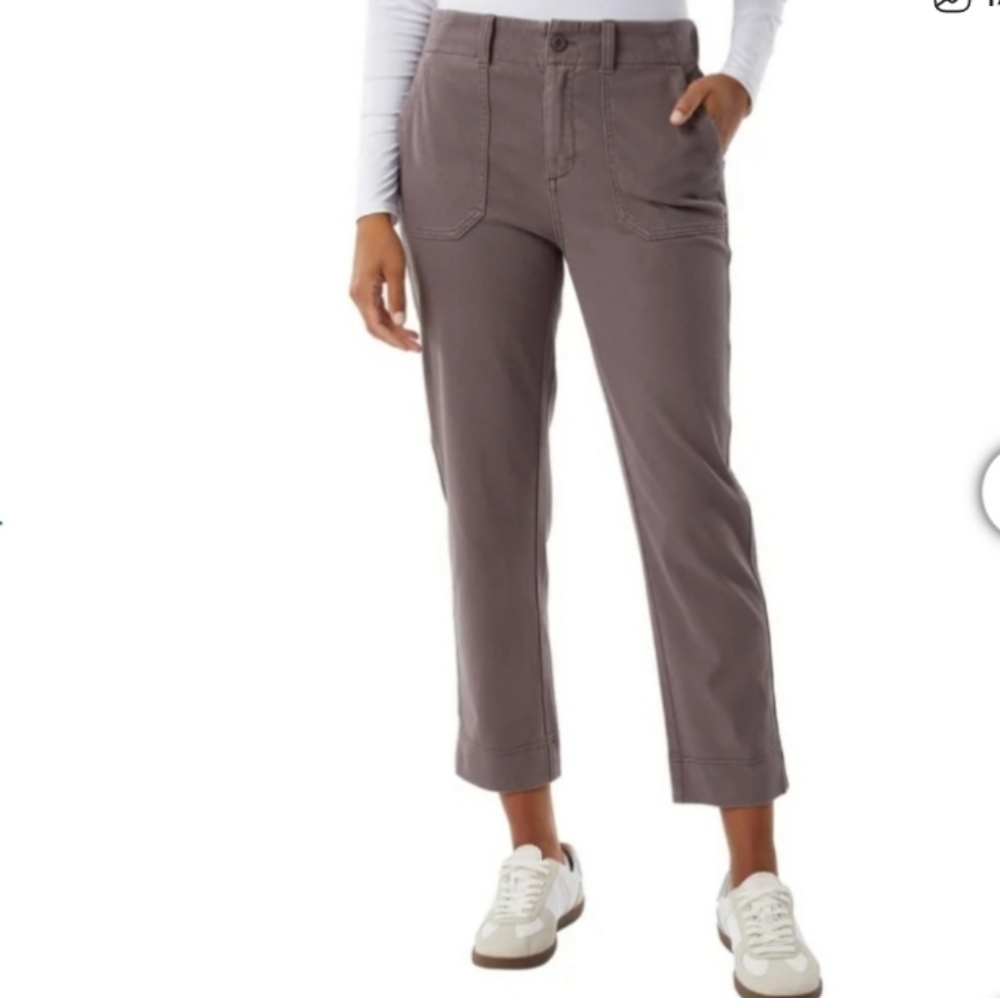 *32 Degrees Cool Ladies Stylish Twill  Cropped Pants